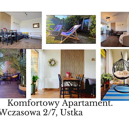 Komfortowy Apartament Dwupokojowy Z Tarasem I Garaz อุสตกา ภายนอก รูปภาพ