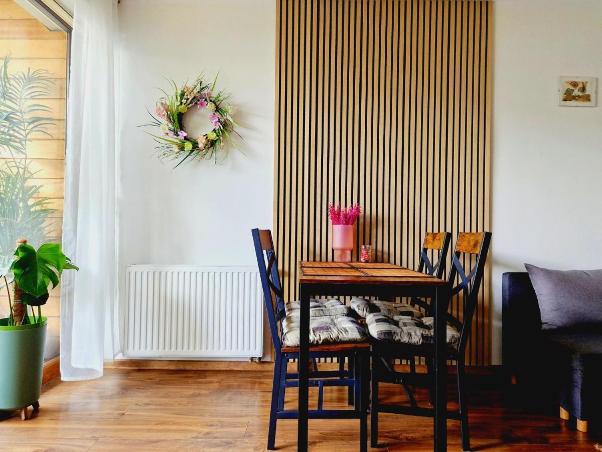 Komfortowy Apartament Dwupokojowy Z Tarasem I Garaz อุสตกา ภายนอก รูปภาพ