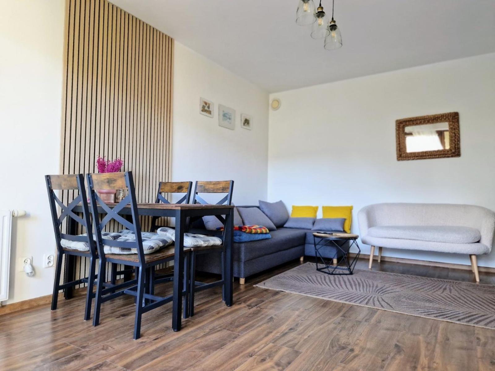 Komfortowy Apartament Dwupokojowy Z Tarasem I Garaz อุสตกา ภายนอก รูปภาพ