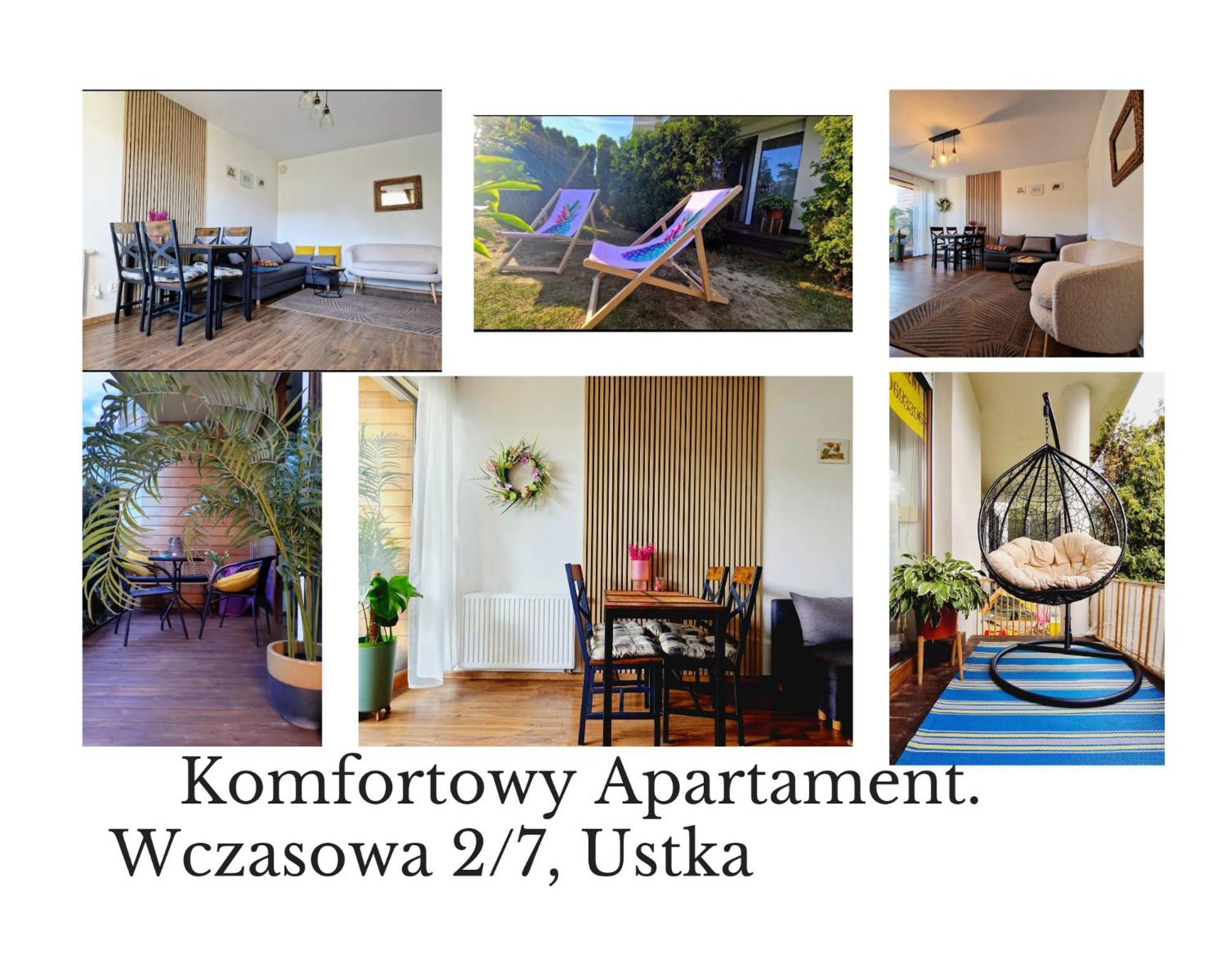 Komfortowy Apartament Dwupokojowy Z Tarasem I Garaz อุสตกา ภายนอก รูปภาพ